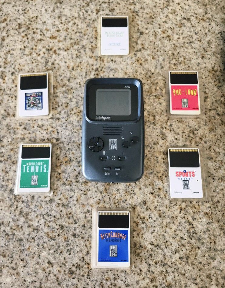 **RARE** NEC Tubro Express Handheld Gaming System (Read the Description plz)
