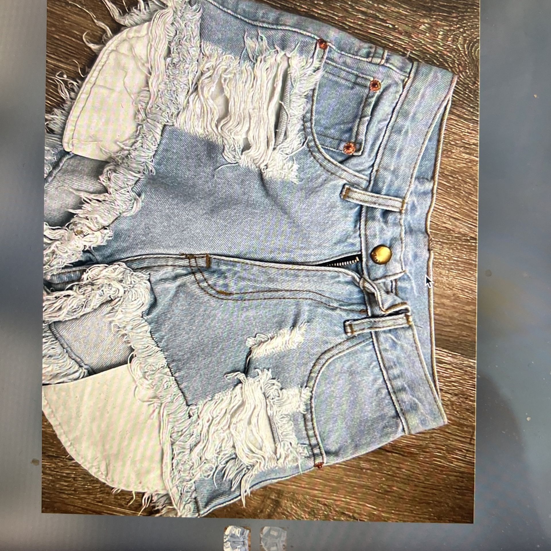 Jean Shorts Size Small