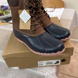 $45 New Size 8 Weatherproof Men’s  Boots