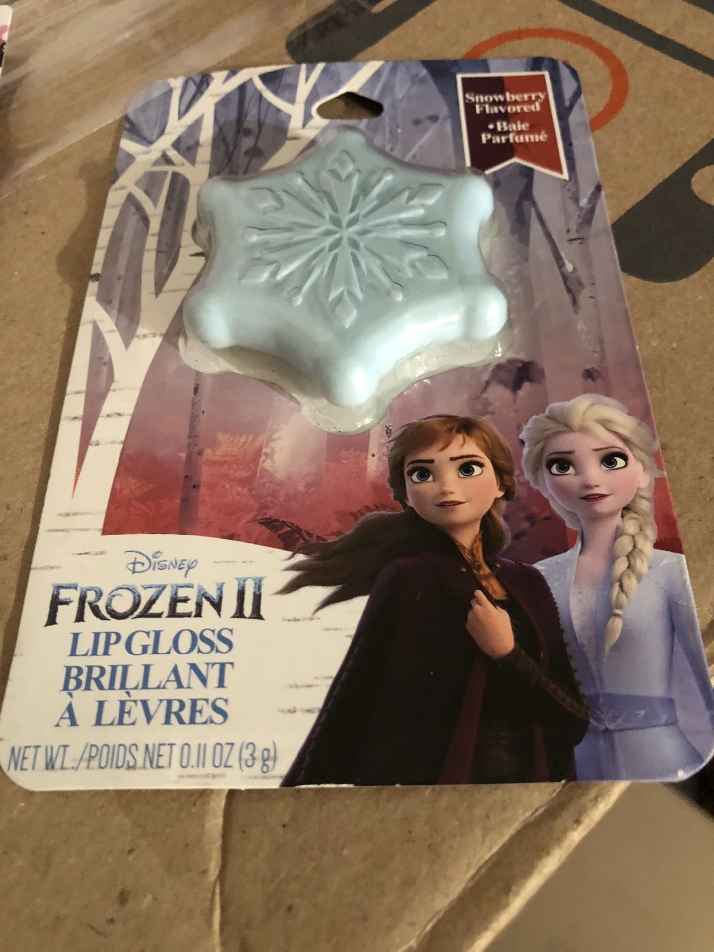 Frozen II Lipgloss Snowberry Flavored
