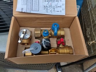 Water Heater Valve Kit