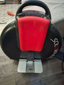 Vintage Solowheel Electric Unicycle - For Parts/Repair (Includes Charger!)