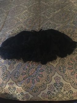 Halloween costume black tutu