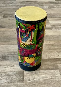 Remo Kids Percussion Konga Drum 6" - Fabric Rain Forest