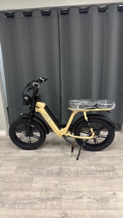 🚲 TST R7 Moped-Style Electric Cargo Bike – Brand New | 1-Year Warranty Included