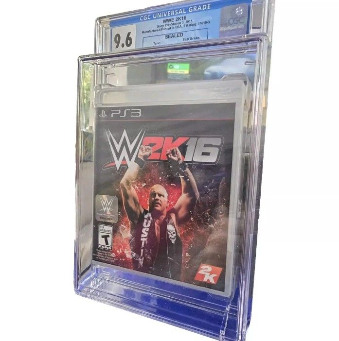 WWE 2K16 (PlayStation 3, PS3, 2015) CGC Graded 9.6