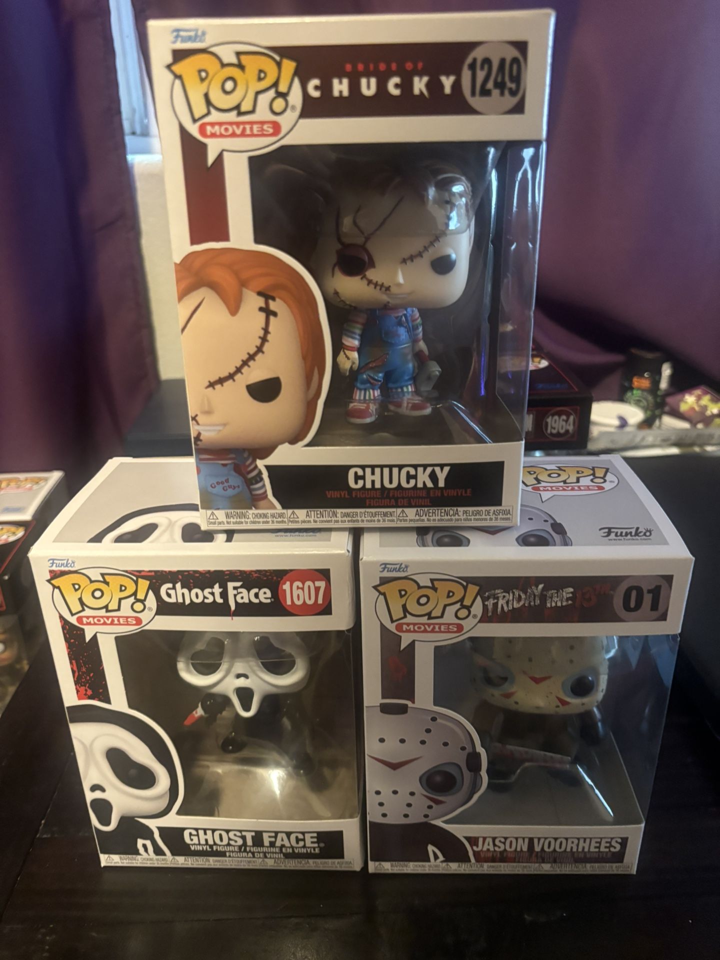 Halloween Funko Pop Bundle (3x Pops) All Classics!