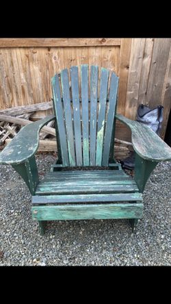 Adirondack  Wood Chair 