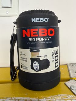Nebo Big Poppy Spotlight Lantern Flame