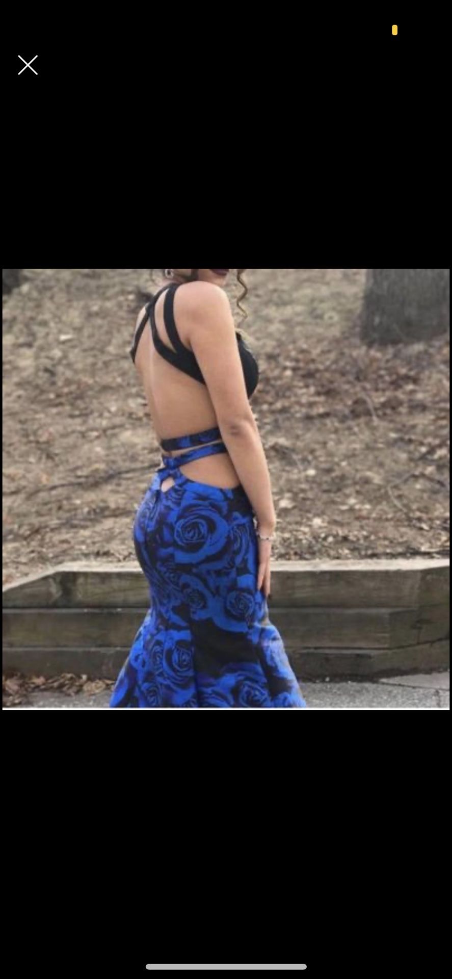 Two Piece Mermaid Dress