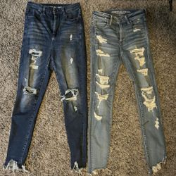 American Eagle Jeans Bundle of two: Size 2