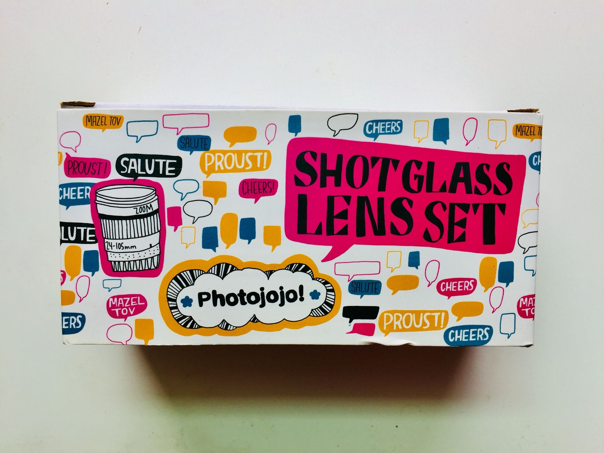 Shot glass lens set