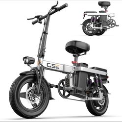 LIZIFLY GS5 Folding Electric Bike 48V 15AH E-City Bike 750W Electric Bicycle