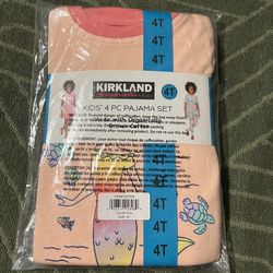 Kirkland Kids 4 Pc Pijama Set