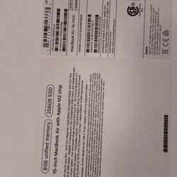 MacBook Air 15inch 2023 Latest Model 