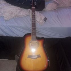 12 string acoustic guitar 