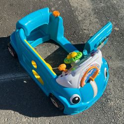 Baby Blue Toddler Play Car 