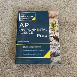 AP Environmental Science Princeton Review Prep Book