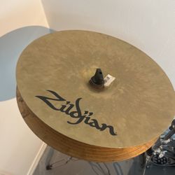 Drum Set With Cymbals