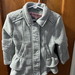 Grey Jacket For Toddler Girl 