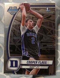 Cooper Flagg Bowman Chrome U 1st Bowman Card DUKE DALLAS MAVS