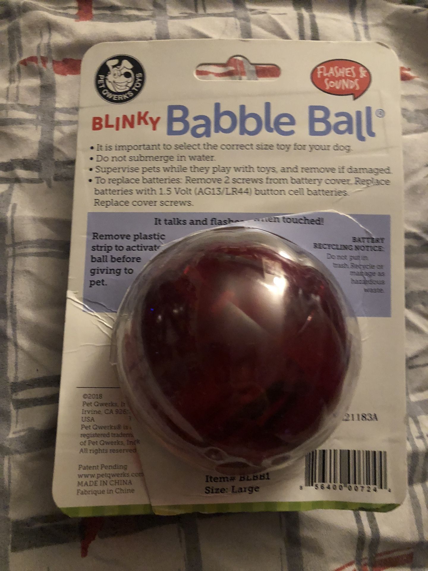 Dog Babble Ball