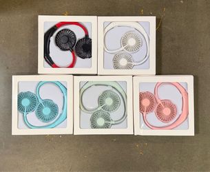 Neck fan, 5 colors available, new