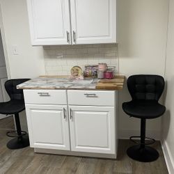 Black Bar Stool ( Set Of 2)