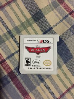 Nintendo 3ds game Disney Planes