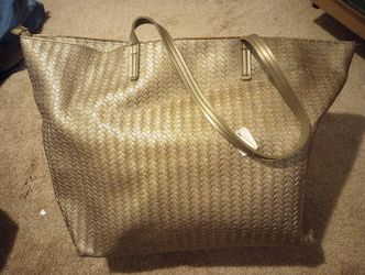 Platinum tote bag