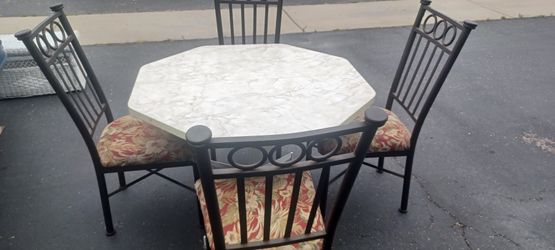 DINNING SET OF 5 PIECES SUPER STRONG DS.