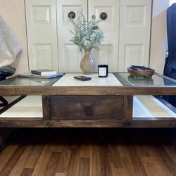 Large Rustic Coffee Table 