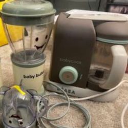  Baby Bullet & BEABA Babycook Solo 4 in 1 Baby Food Maker