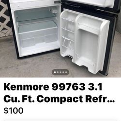 Kenmore 99763 3.1 Cu. Ft. Compact Refr...