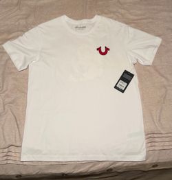 True Religion Buddha Logo Crew Neck White Tee