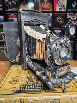 Large Vintage 3A Autographic Kodak Special Model B Folding Camera - SEE DESCRIPTION 