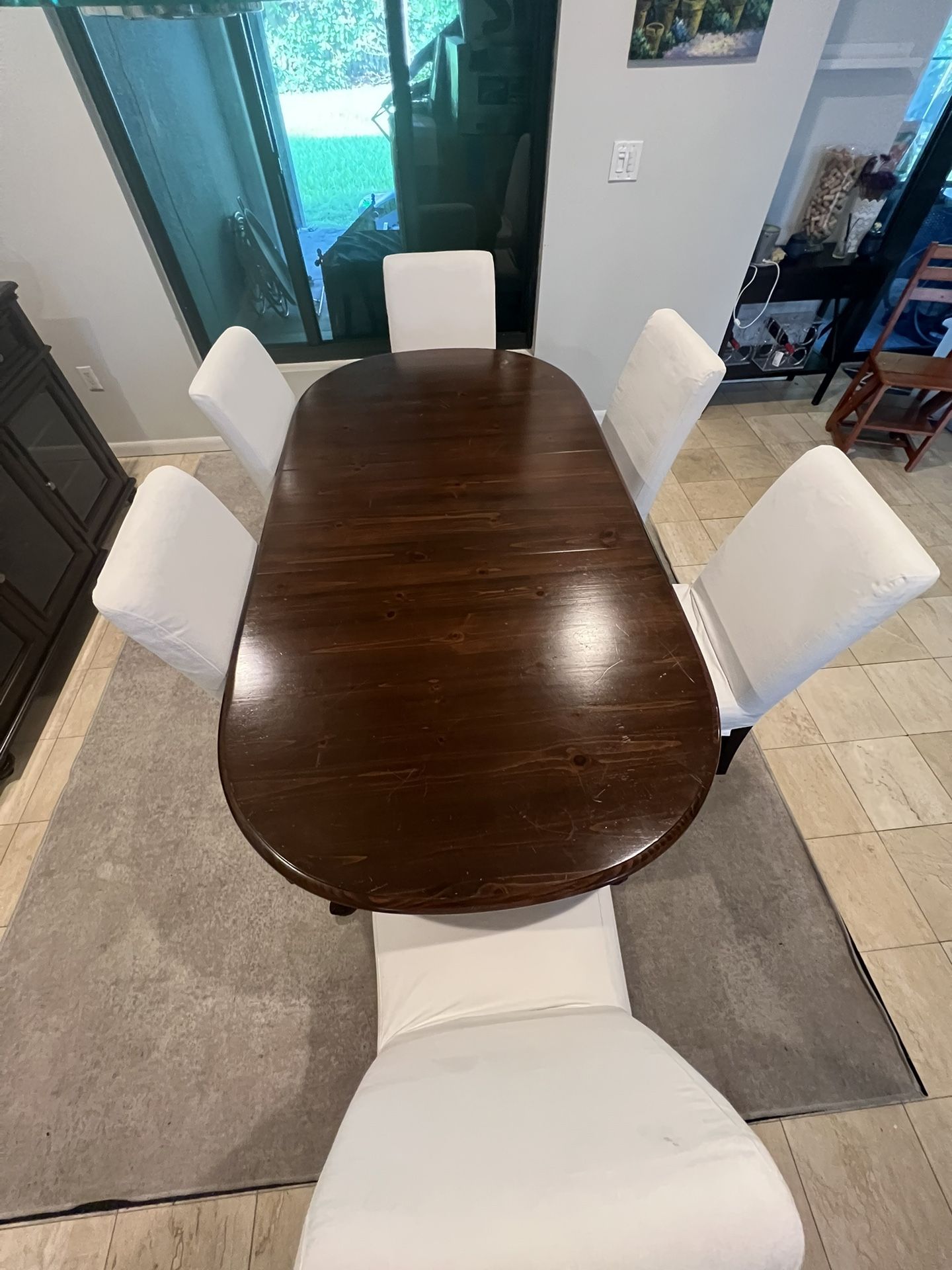 Dining Table With 6 Chairs