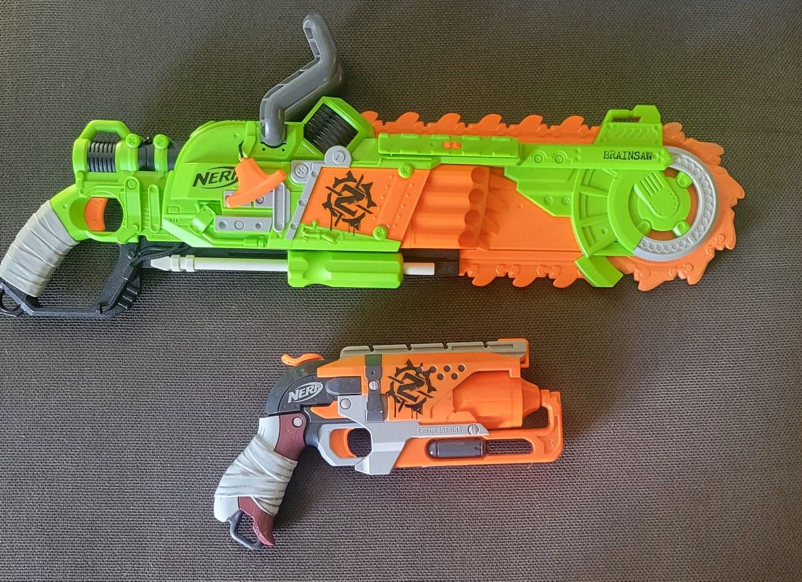 Nerf Zombie Strike Guns