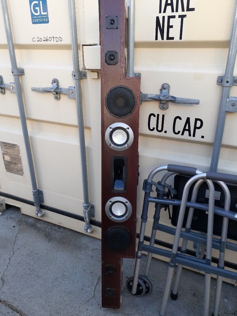 5 foot box with jenson Speakers hand made.