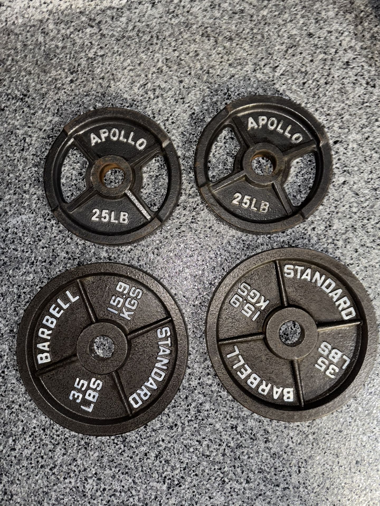 2 Sets Of Weights