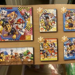 6 Puzzles (paw Patrol)