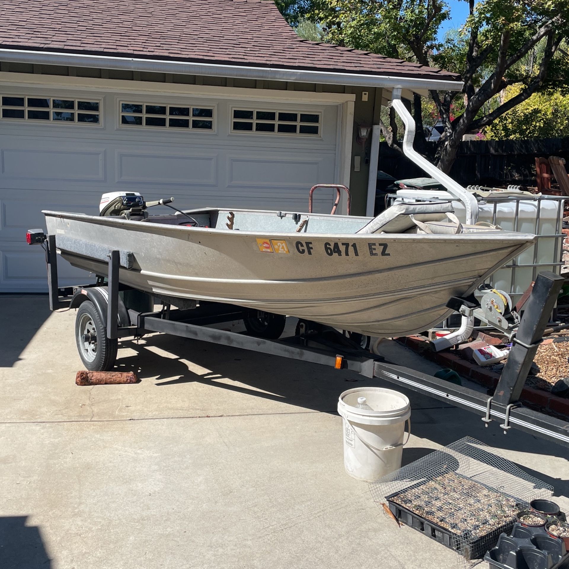 12 Foot Gregor Aluminum Boat