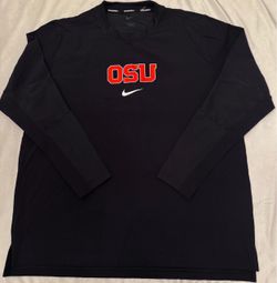 Nike Oregon State Beavers Baseball Team Issue Long Sleeve Training Shirt