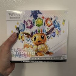 pokemon prismatic evolutions ETB NEW 