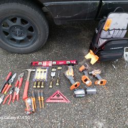 Rigid Power Tools Plus Dewalt And Mikwauk