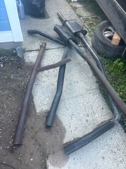 EXHAUST FOR A C30 CHEVY