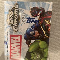 Marvel topps chrome blaster box 7 packs