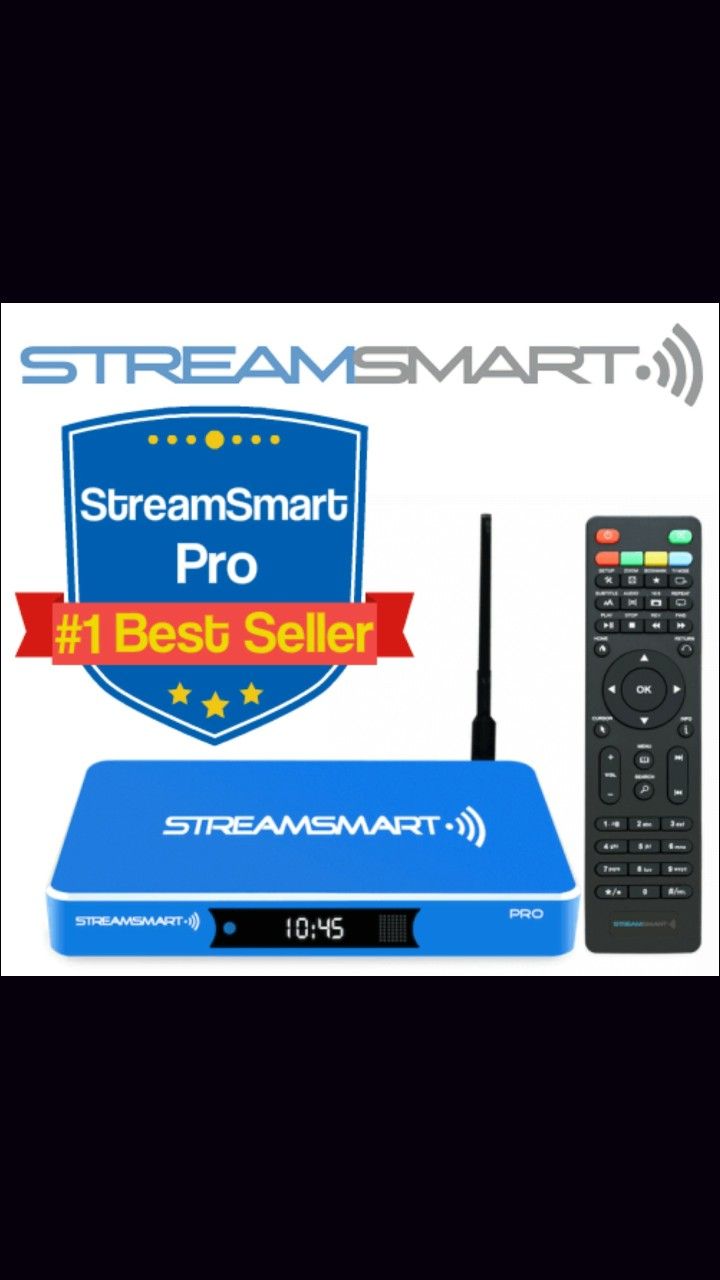 Streamsmart PRO 4K HD UFC fights live TV TV shows movies