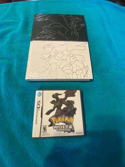 Pokemon white (CIB) and official guide with posters