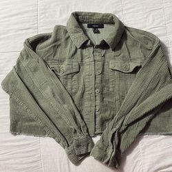 Green Button Up Jacket